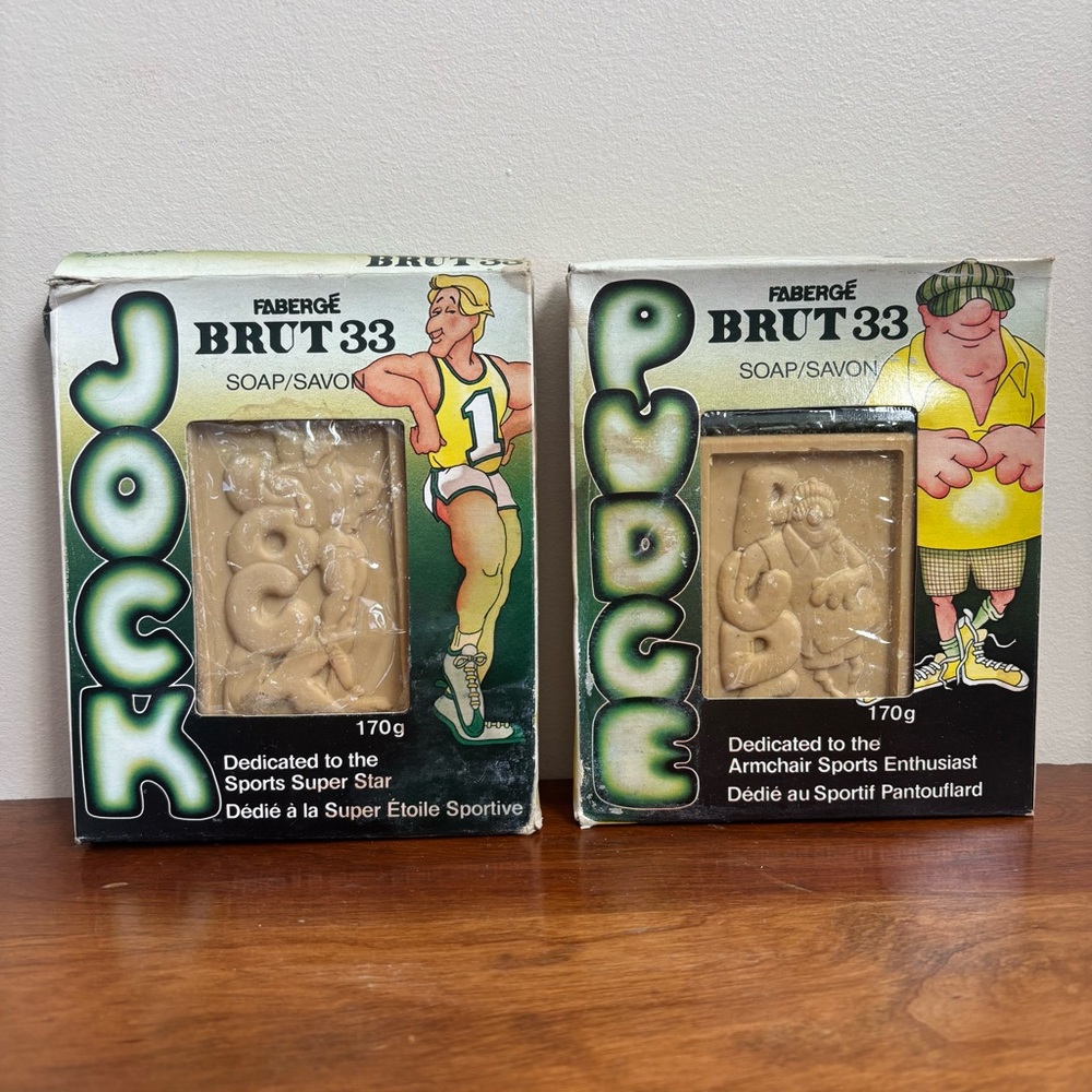 Vintage Brut 33 Soaps